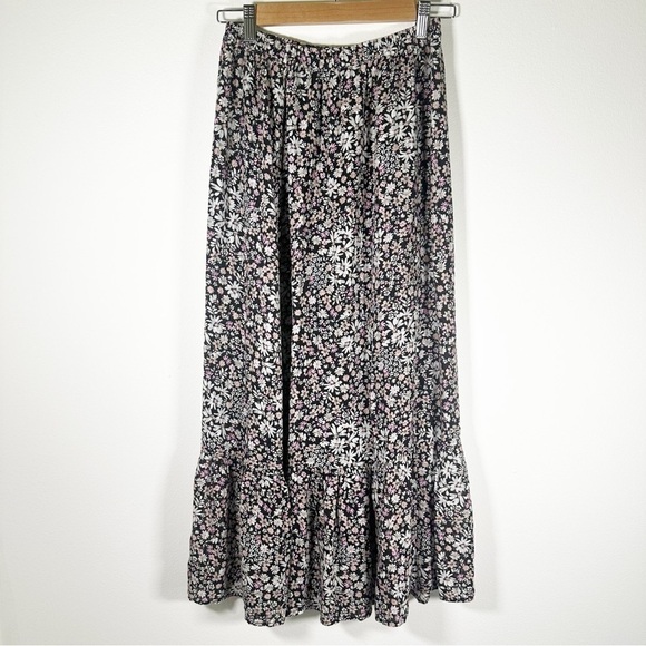 saltwater LUXE Dresses & Skirts - Saltwater Luxe Floral Maxi Skirt Size Small Boho Cottage Prarie
